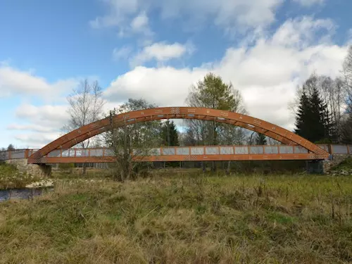 Most Černý Kříž – nejdelší dřevěný obloukový most v České republice