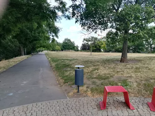 Park Židovské pece na Žižkově v Praze