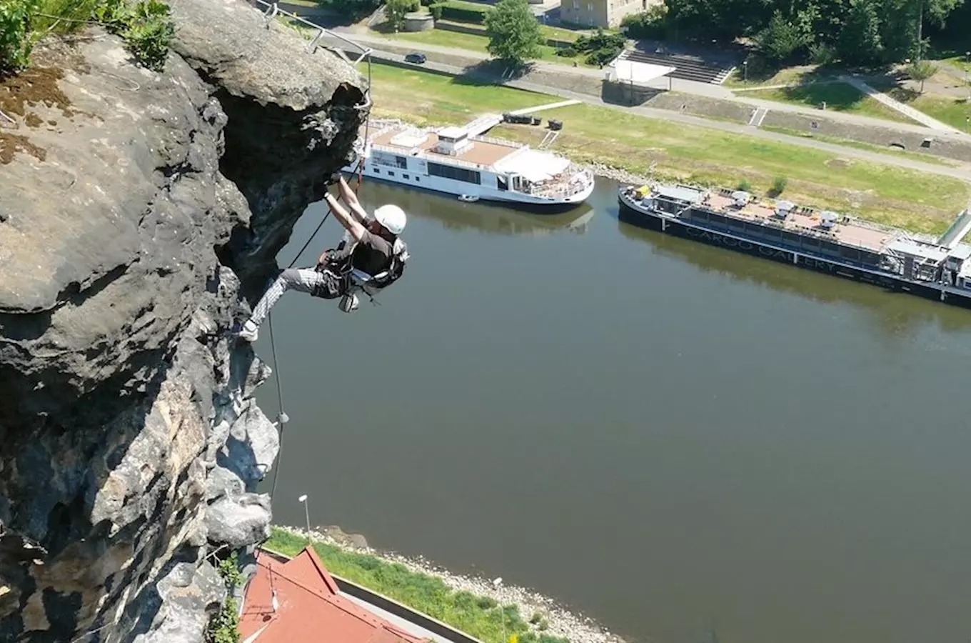 Via ferrata v Děčíně projde v květnu obnovou