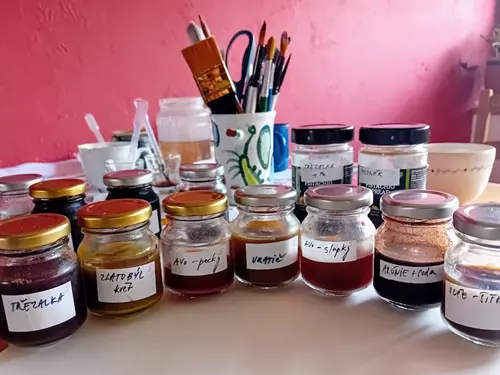 Barvy babího léta – botanické inkousty