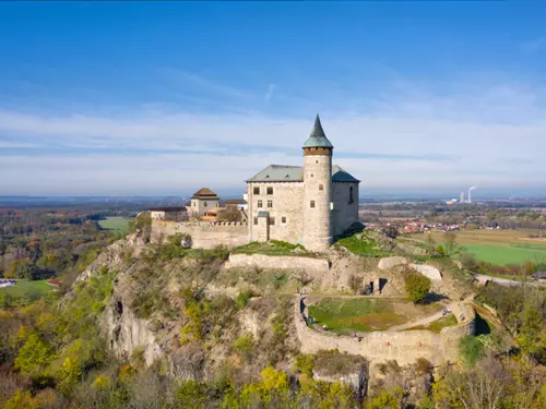Rekonstrukce hradu Kunětická hora vtiskne památce podobu dle návrhu architekta Dušana Jurkoviče