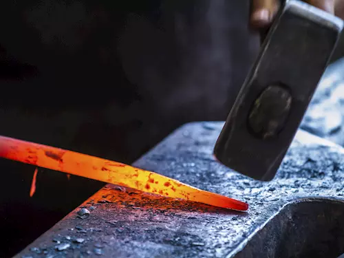 V Těšanech si prohlédnete i vyzkoušíte kovářské řemeslo