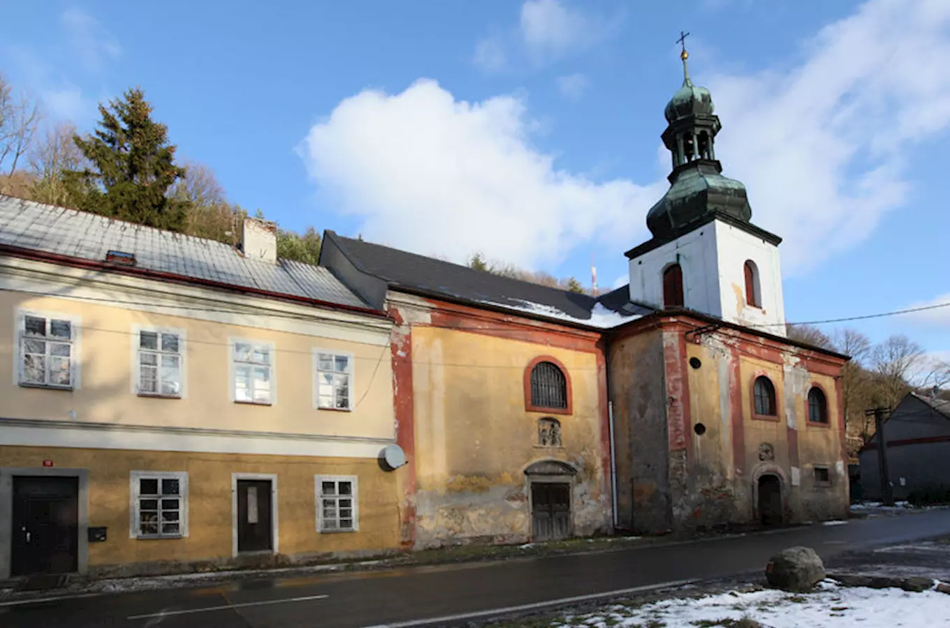 Špitální kostel sv. Anny v Horním Slavkově