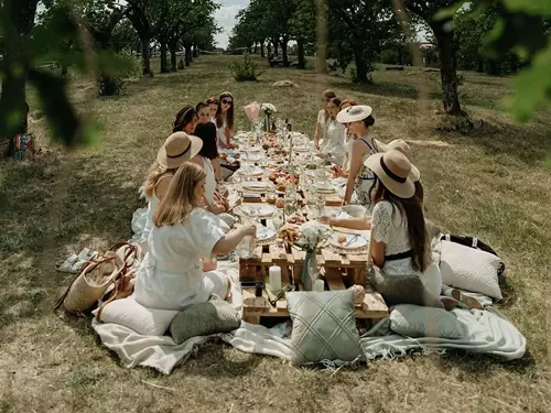 Elegantní piknik s degustací vín 