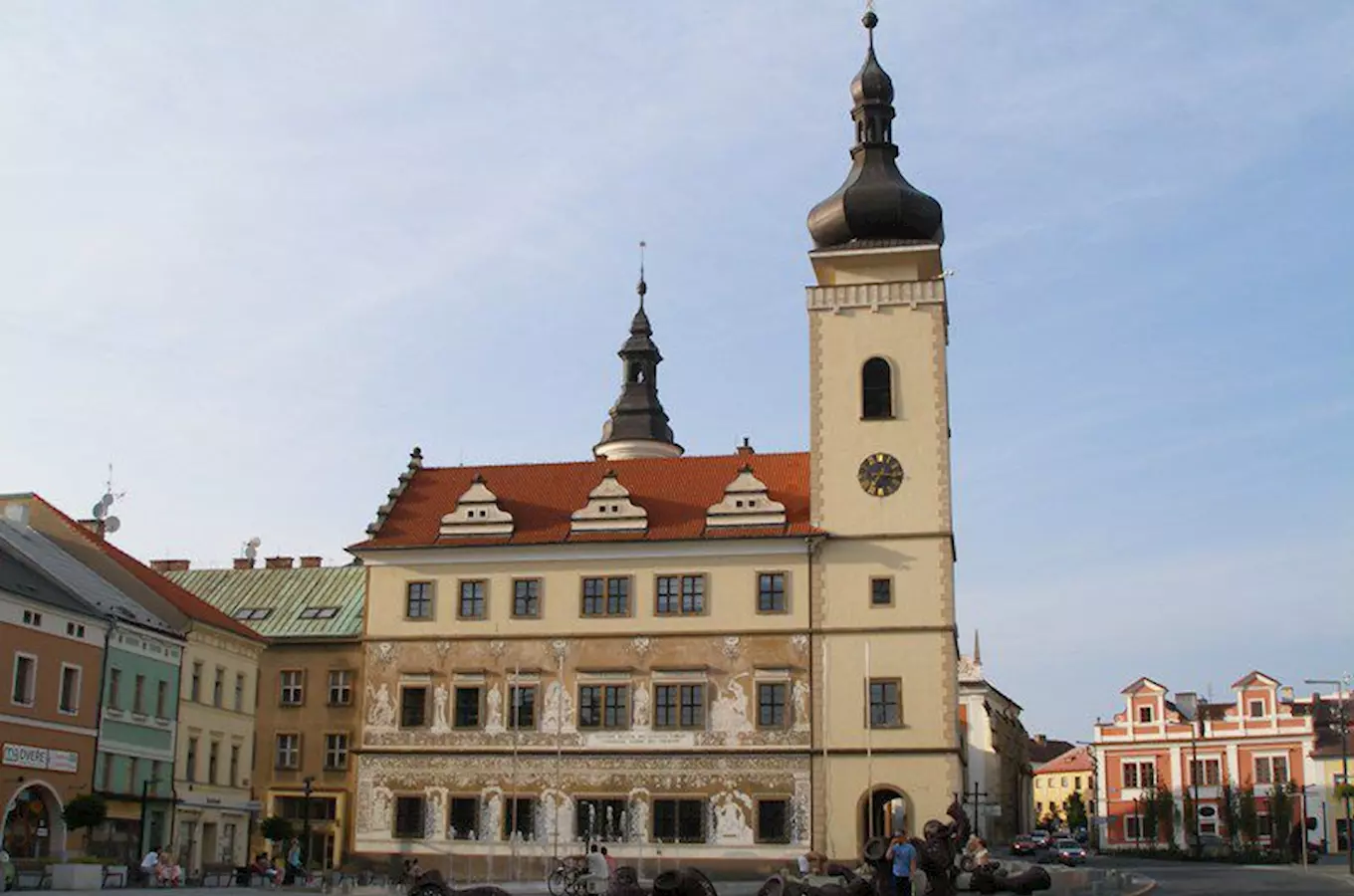 Vyhlídková věž u radnice v Mladé Boleslavi