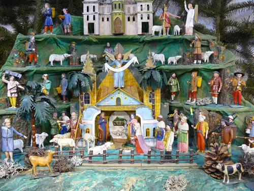 Vánoční výstava historických betlémů v Praze na Barrandově