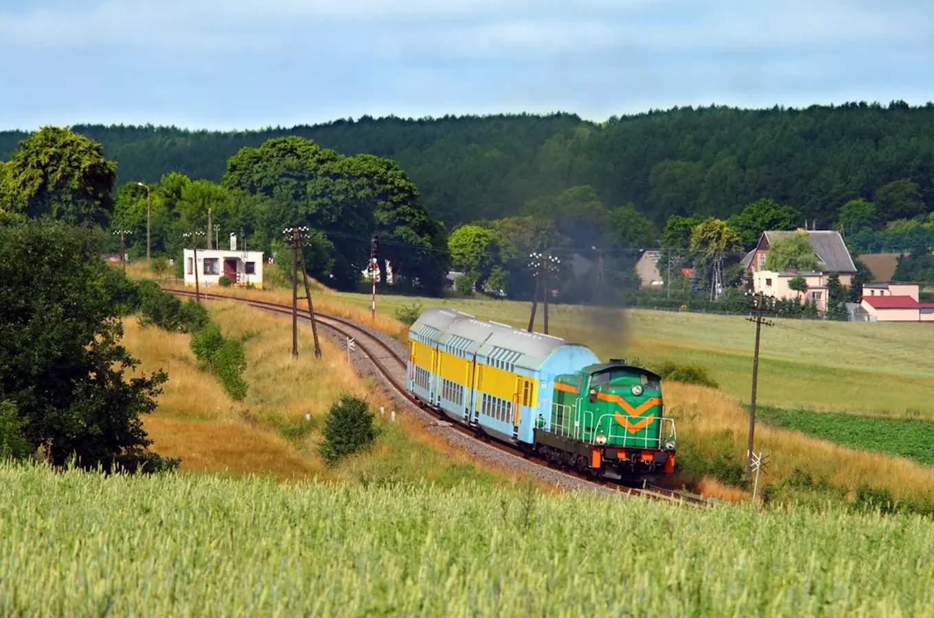 Nejdelší úzkorozchodná dráha v České republice – trať Jindřichův Hradec-Obrataň