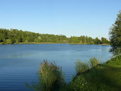 Přírodní koupaliště Stříbrné jezero v Opavě