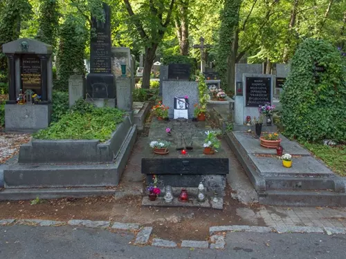 Hrob Jana Palacha na Olšanech