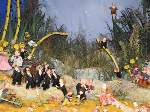 Svatba u Broučků – dioráma Jiřího Trnky