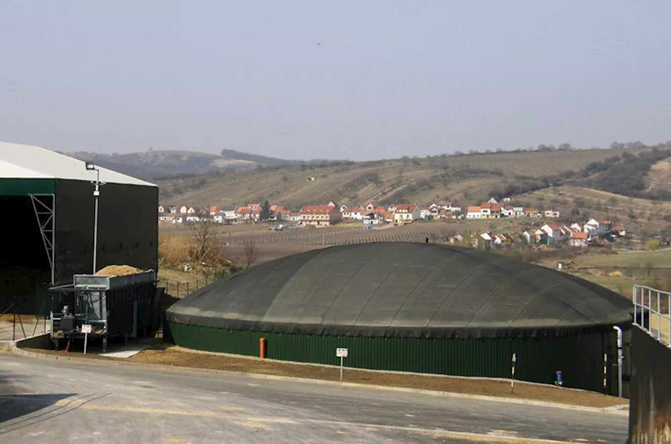 Bioplynová stanice v Bořeticích