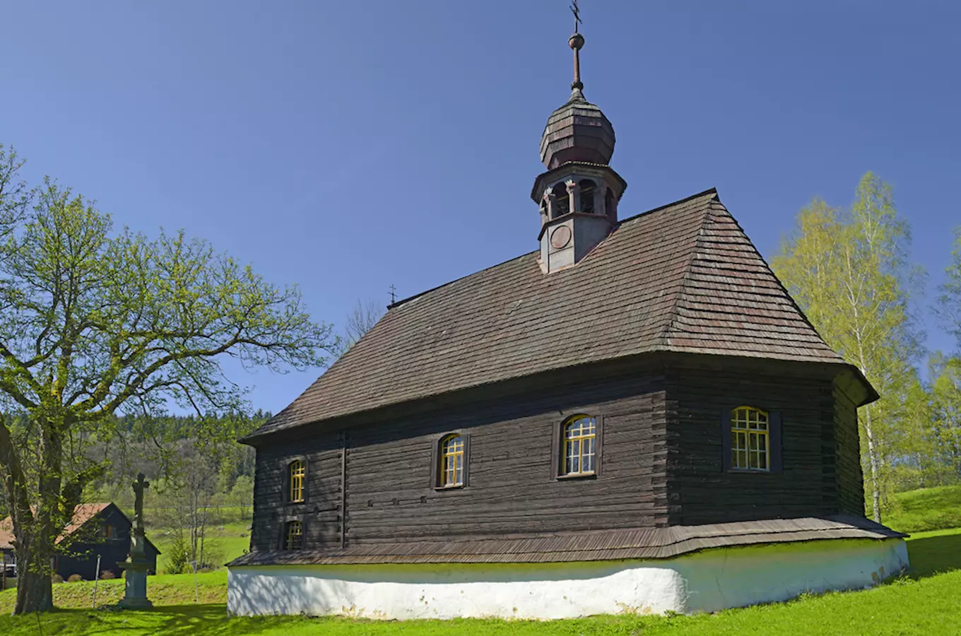 Kostelík sv. Jana Nepomuckého v Klepáčově