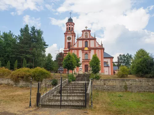Kostel sv. Maří Magdalény v Mařenicích u Cvikova