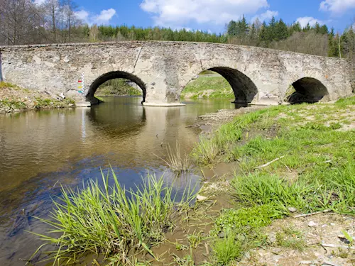 Středověký most v Ronově nad Sázavou