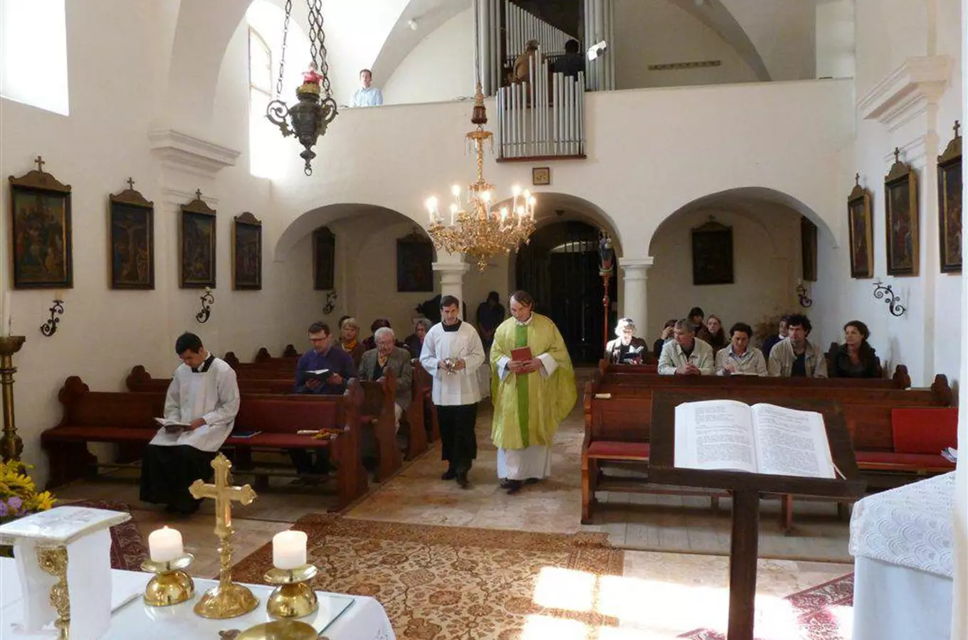 Kostel sv. Kateřiny Alexandrijské v obci Bavory