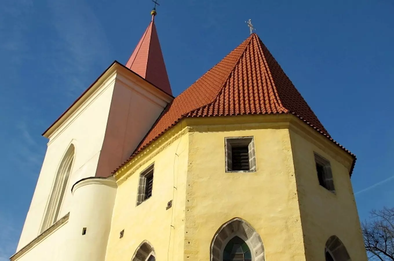 Kostel sv. Vojtěcha v Jílovém u Prahy