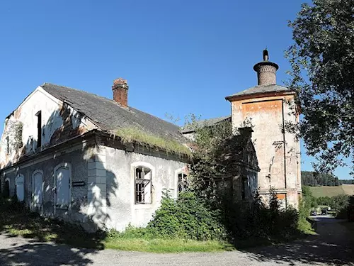 Bývalý Schmiedův pivovar ve Vlachově Březí