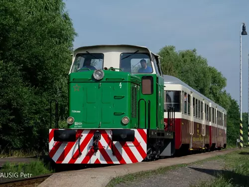 Historický vlak v Českým ráji