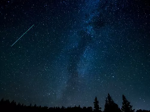 Pozorování meteorického roje v Táboře