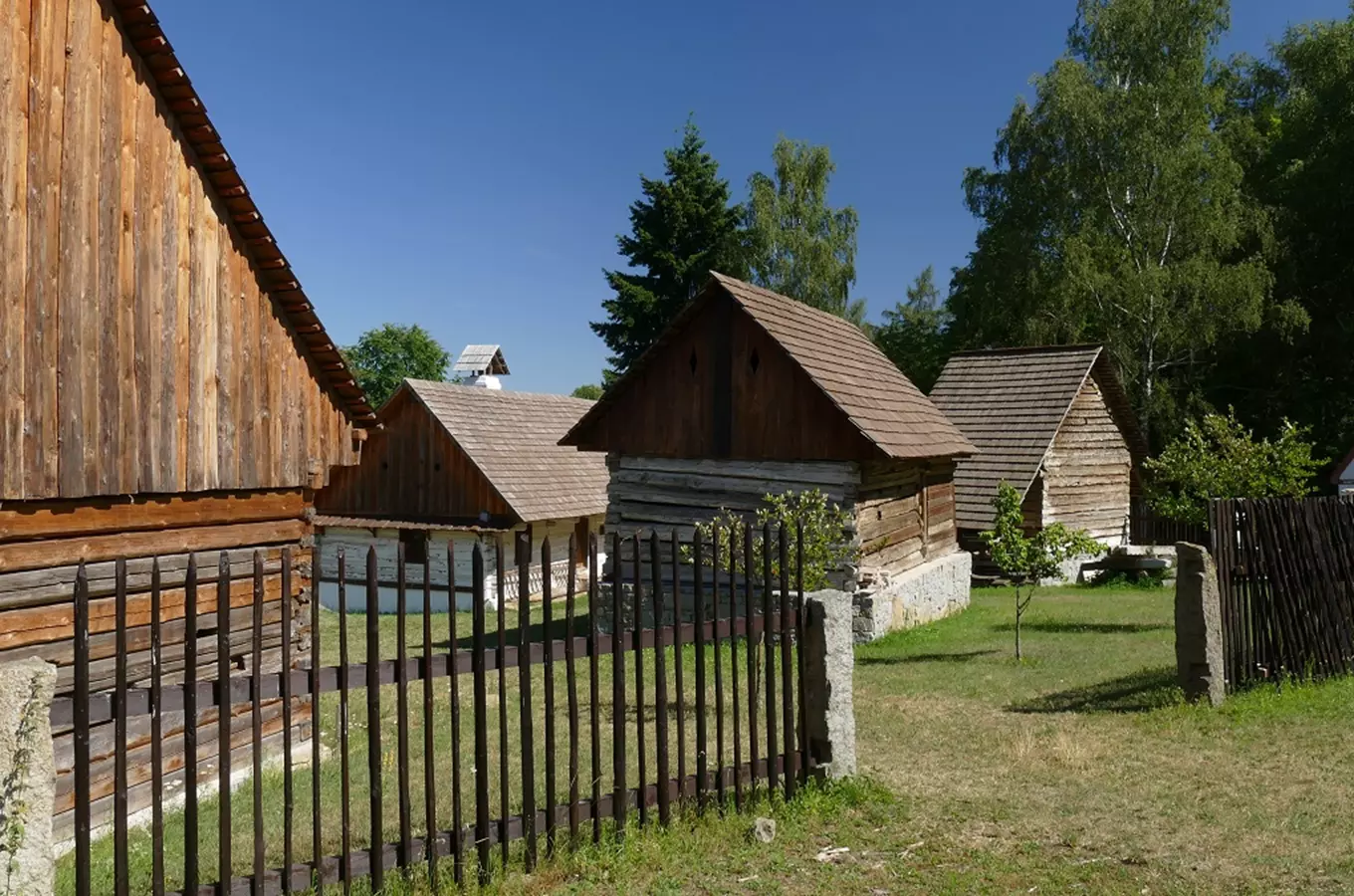 Skanzen Chanovice – expozice lidové architektury