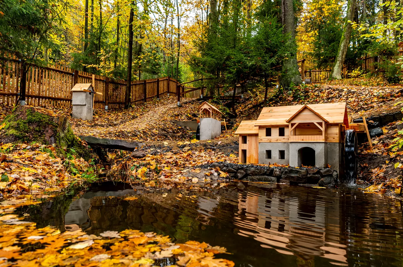 Park miniatur Mlýnky v České Kamenici