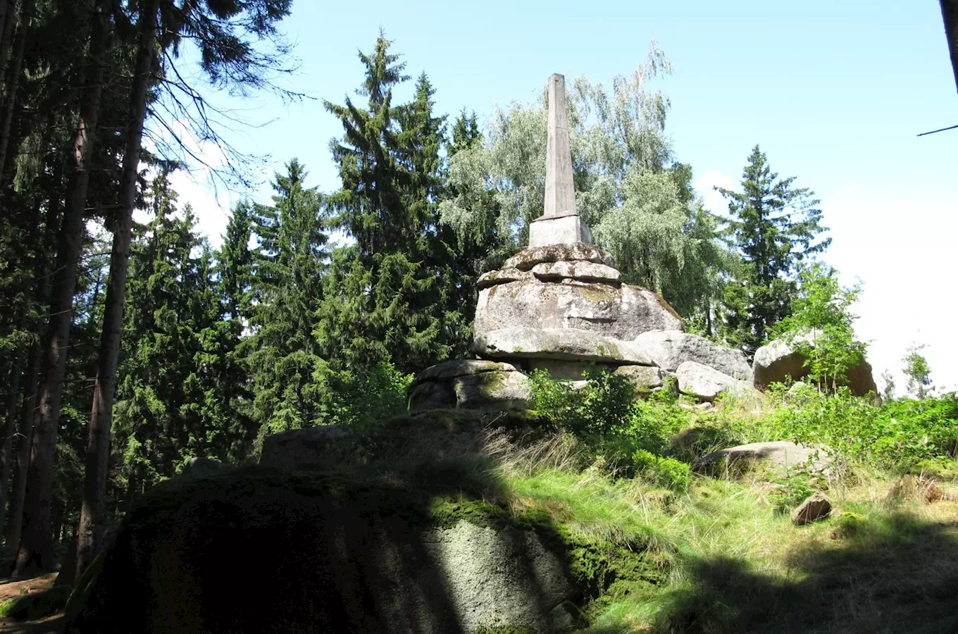 Vysoký kámen – nejvyšší vrchol České Kanady