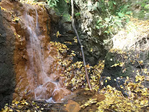 Stradonické vodopády nedaleko Berouna