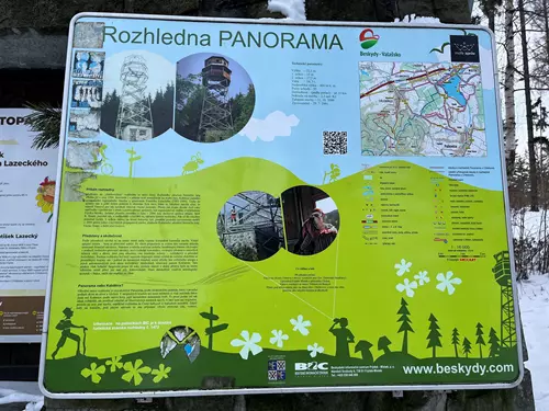 Rozhledna Panorama – rozhled z hory Kabátice na Frýdek-Místek