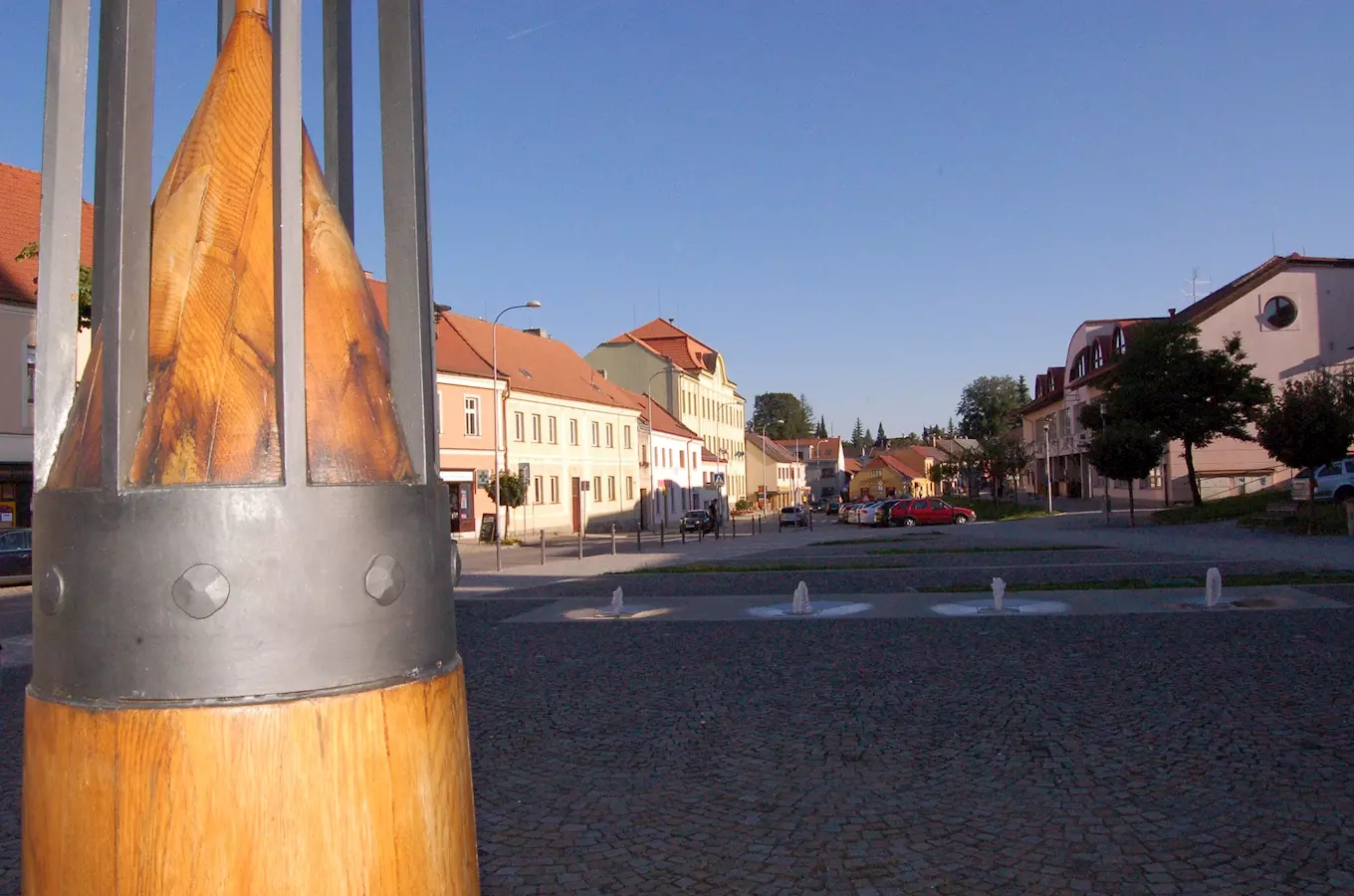 Sluneční hodiny v Třešti - největší ve střední Evropě