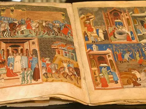 Vystavení originálů rukopisů v Klementinu
