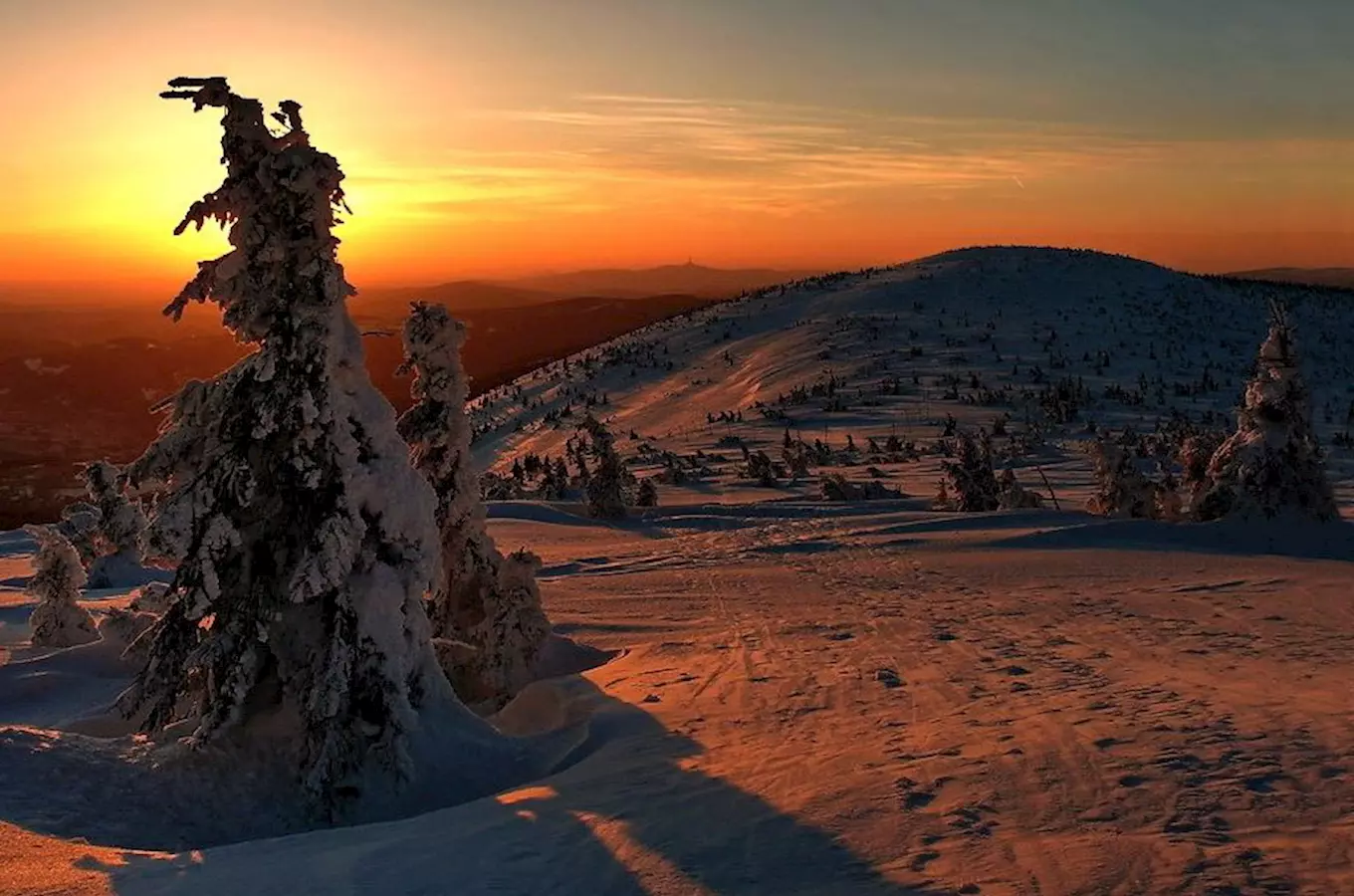 Lysá hora v Krkonoších