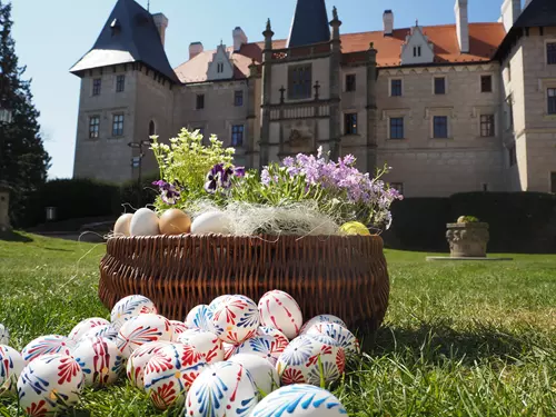 Velikonoční prohlídky na zámku Žleby