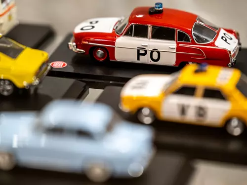 Výstava autíček a starých hraček v Jihlavě