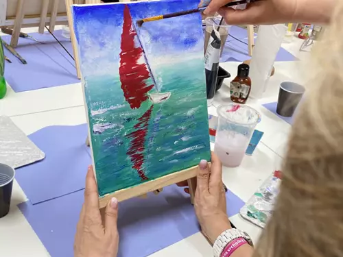 Relaxační malířský večer – Sip & Paint
