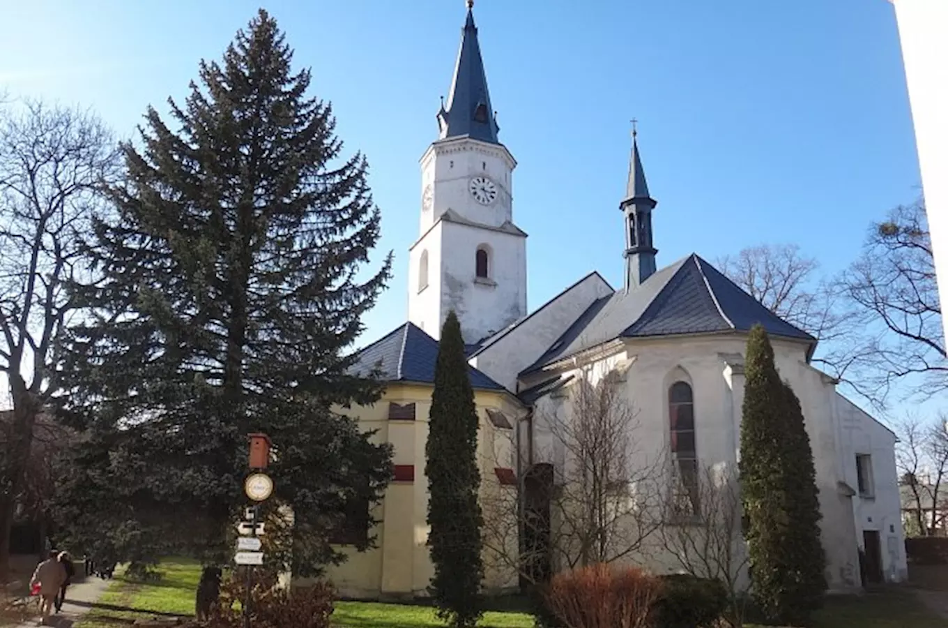 Gotický kostel Narození Panny Marie v Bohumíně