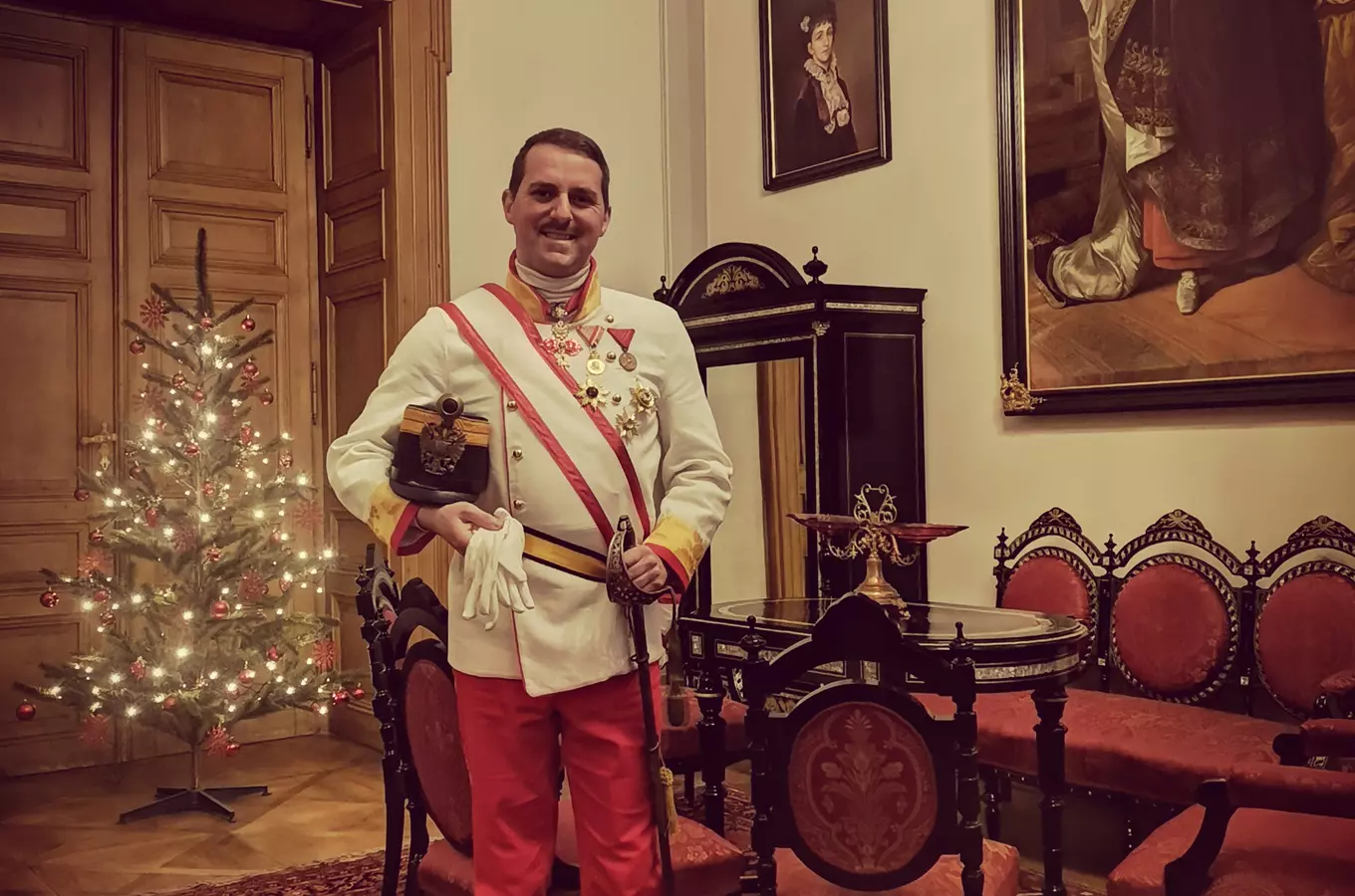 Vánoční prohlídka s arcivévodou Františkem Ferdinandem d´Este