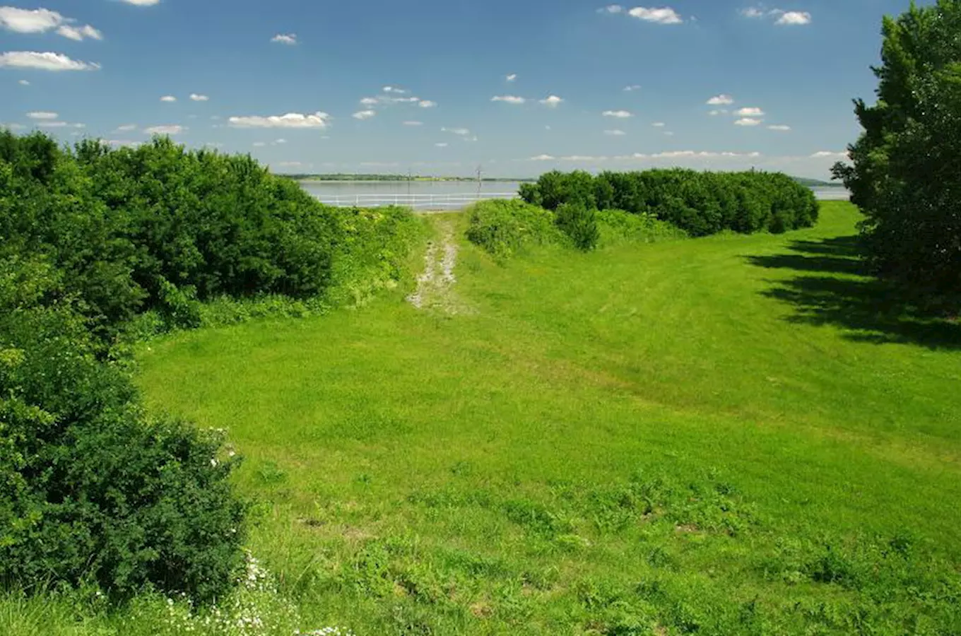 Zbytky hradiště Vysoká zahrada v Dolních Věstonicích