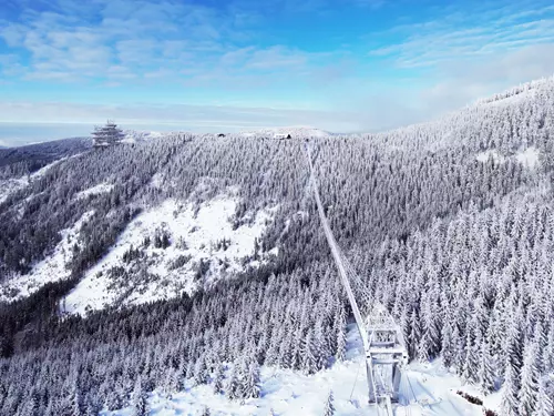 Visutý most přes údolí na Dolní Moravě – Sky Bridge 721, Kudy z nudy