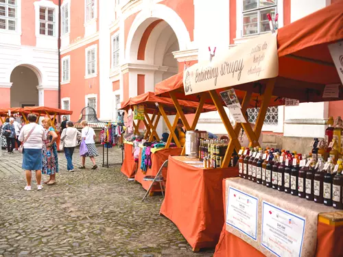 Podzimní trh v broumovském klášteře 2024