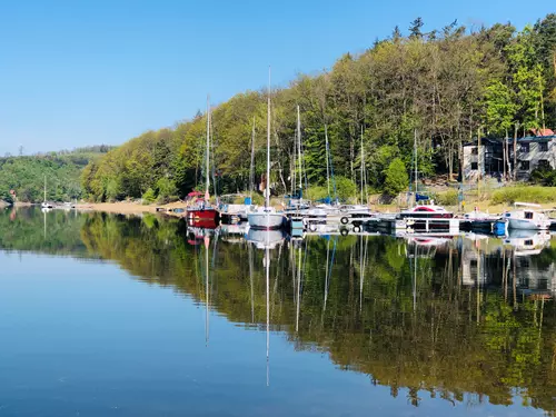 Yachting na Vranovské přehradě