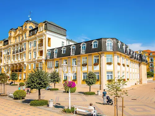 Lázeňský hotel Kijev ve Františkových Lázních