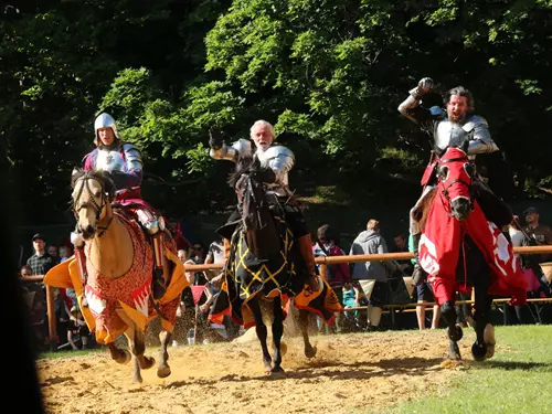 Oživlý hrad Boskovice X.