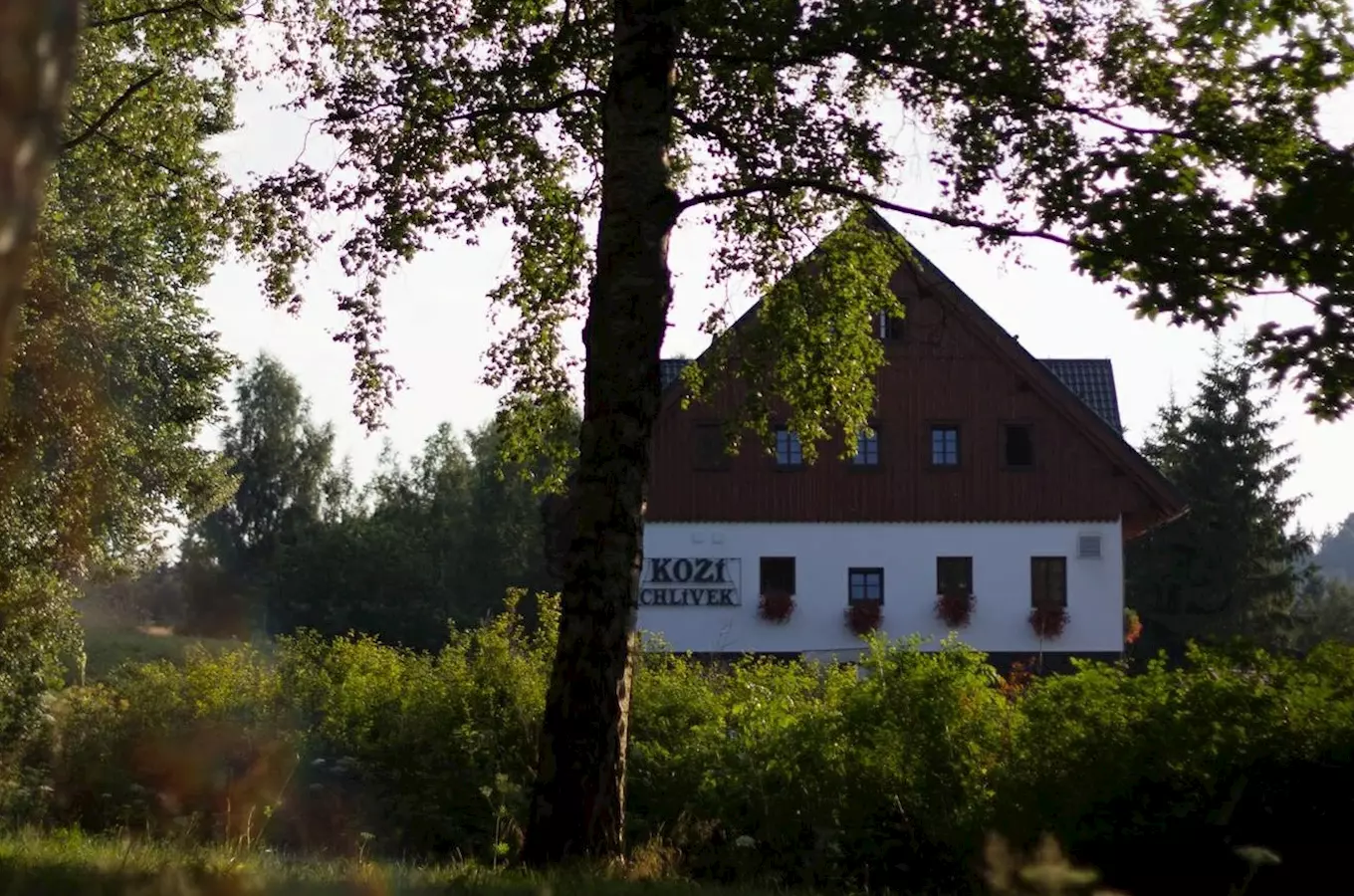 Restaurace a penzion Kozí chlívek v Deštném v Orlických horách