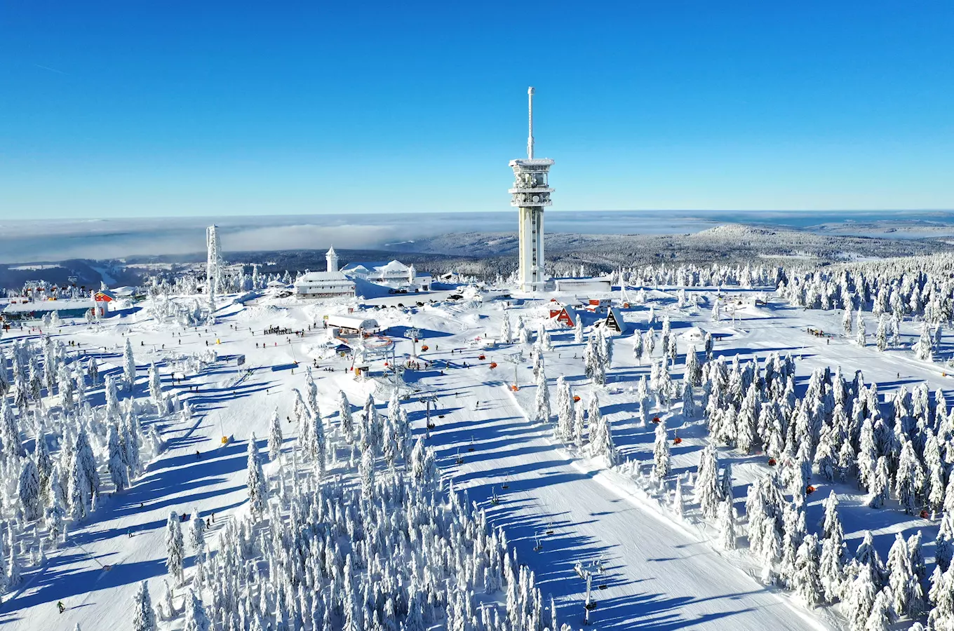 Ve Skiareálu Klínovec si skvěle zalyžujete nejen na nové sjezdovce