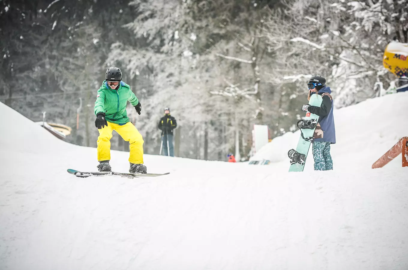 Monínec bude patřit jízdám na Funline trati i závodům na lyžích a snowboardu