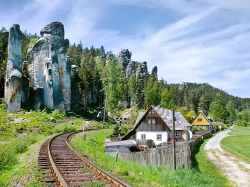 Skalní město Adršpach – největší skalní město v České republice