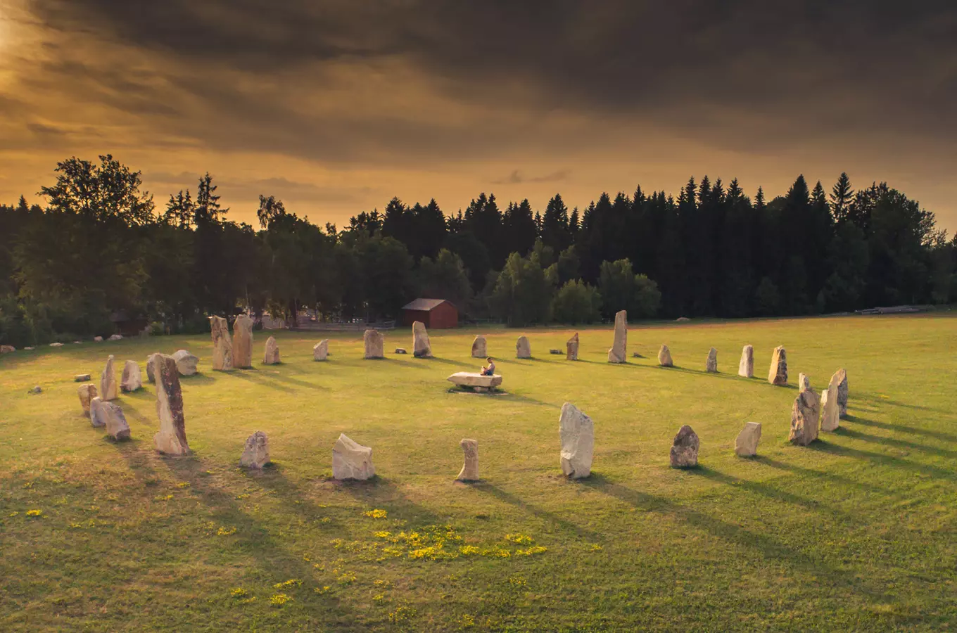 Stonehenge v resortu Svatá Kateřina – kamenný kruh druidů