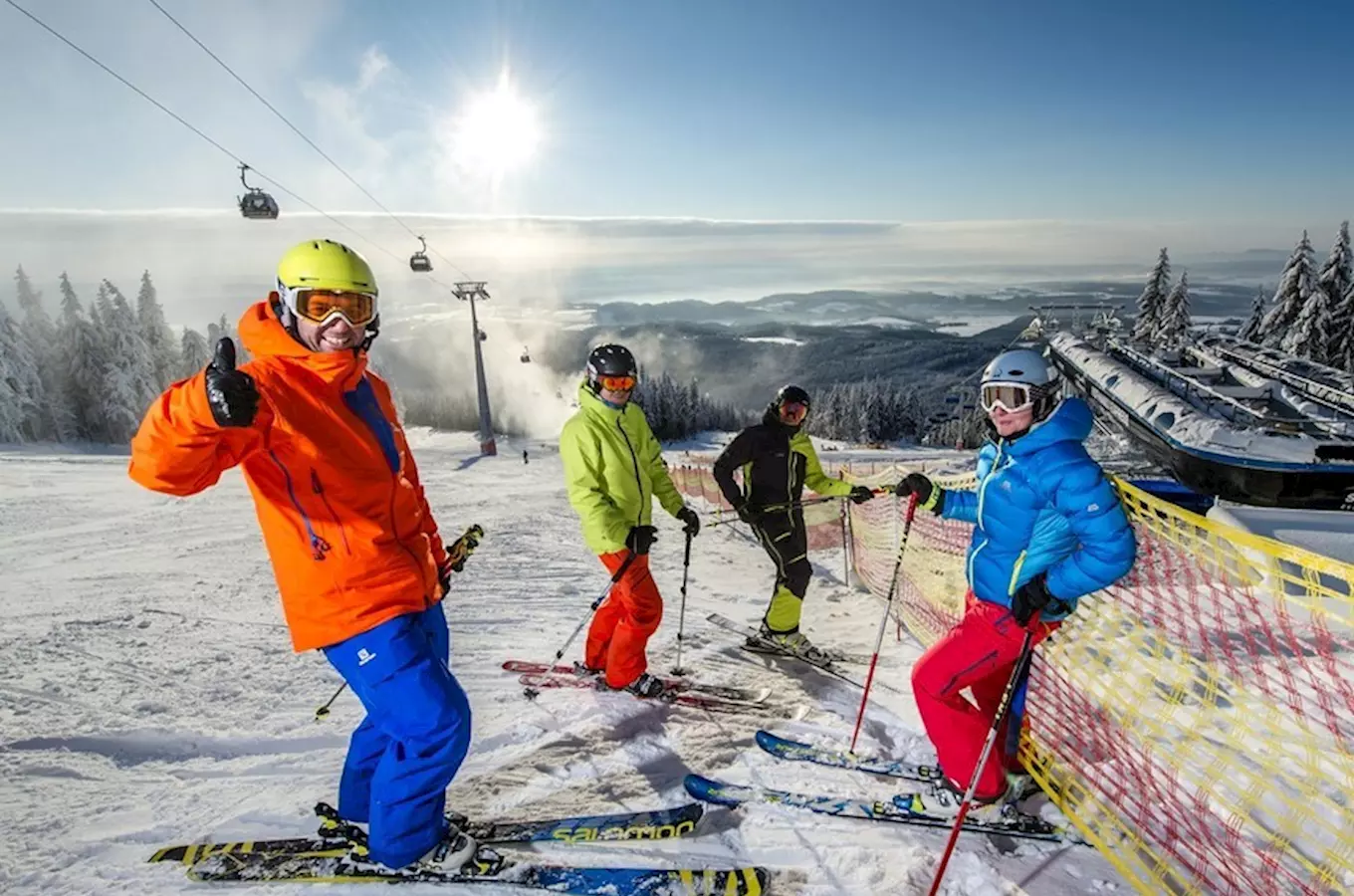 Ve Ski resortu Černá hora si zalyžujete nejlépe, nabízí nejvíc otevřených kilometrů sjezdovek v Česk