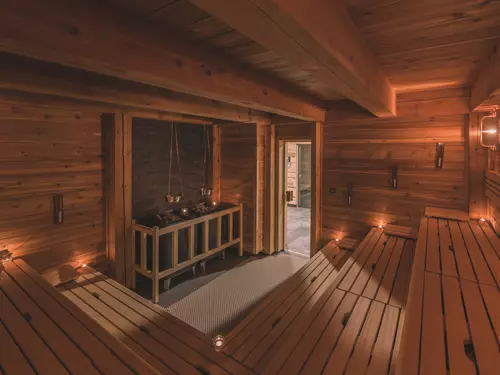 Saunování v saunovém světě Saunia Centrum Krakov