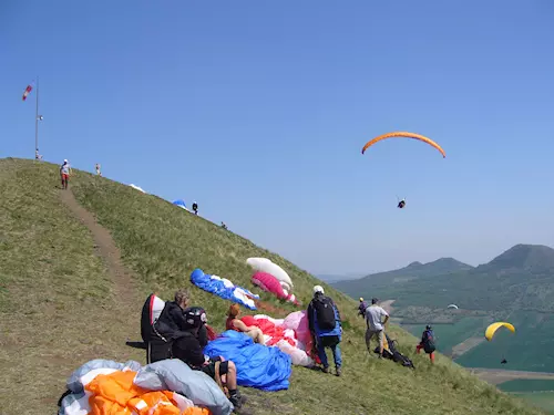 paragliding na Rané